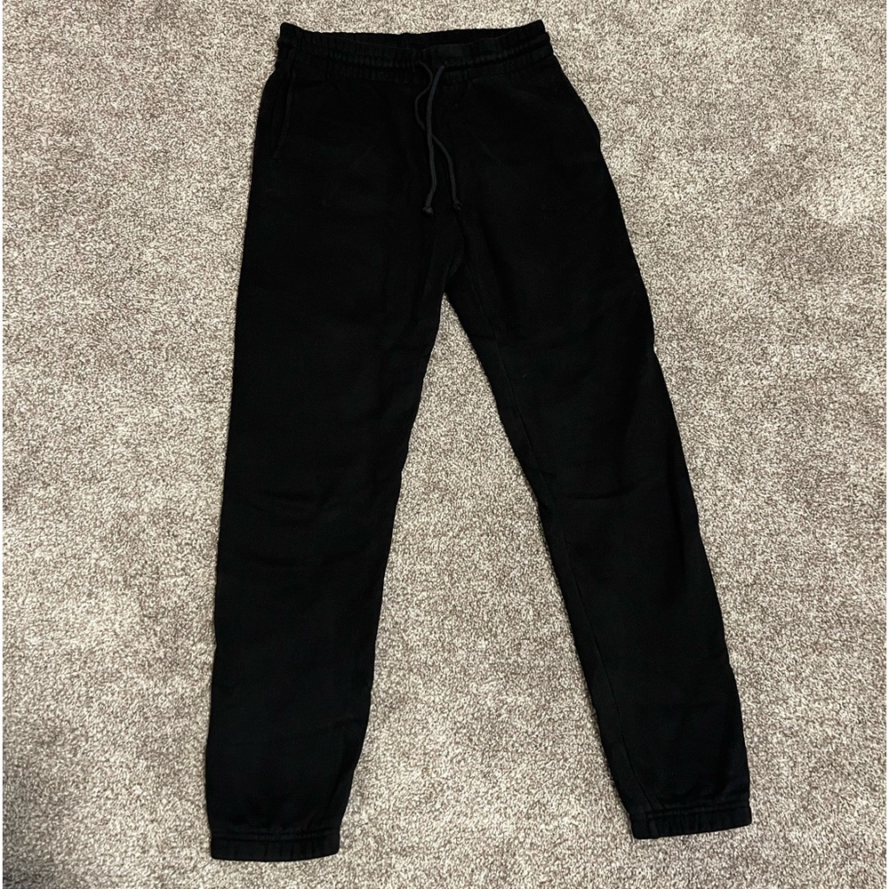 Aritzia TNA cozy perfect fleece sweatpants, black, small